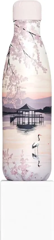 Bouteille isotherme IZY Sunset Lake 500ML Inox - Nouveau Outlet