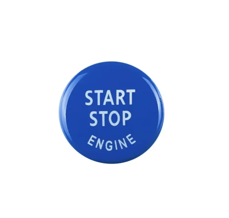 Bouton de Démarrage Start & Stop Performance Bleu pour BMW Série 3 E92 E93 (2007 à 2013)