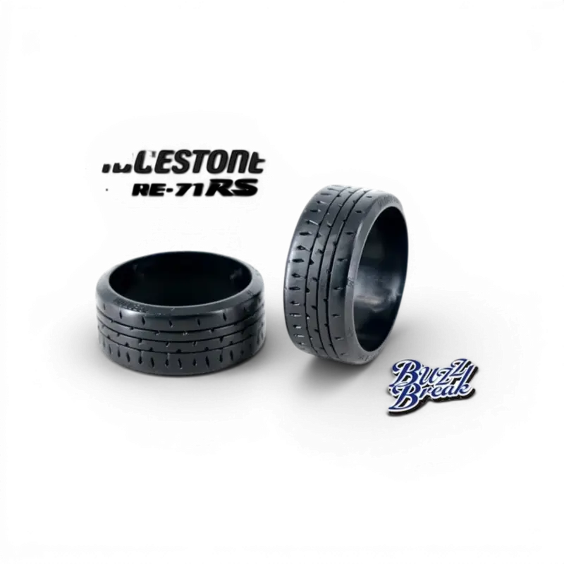 BRIDGESTONE POTENZA RE-71RS 26mm - Pneus RC Haute Performance