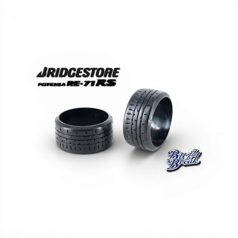 BRIDGESTONE POTENZA RE-71RS 30mm - Pneus RC Haute Performance