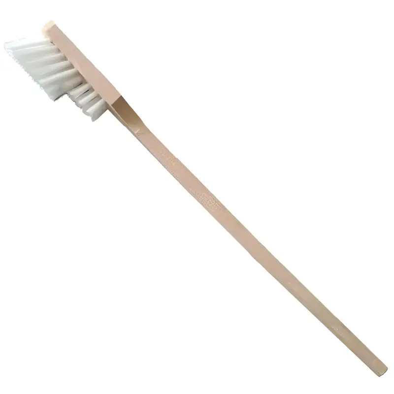 Brosse à manche Sorex 60 cm avec manche courbé Double rangée Nylon