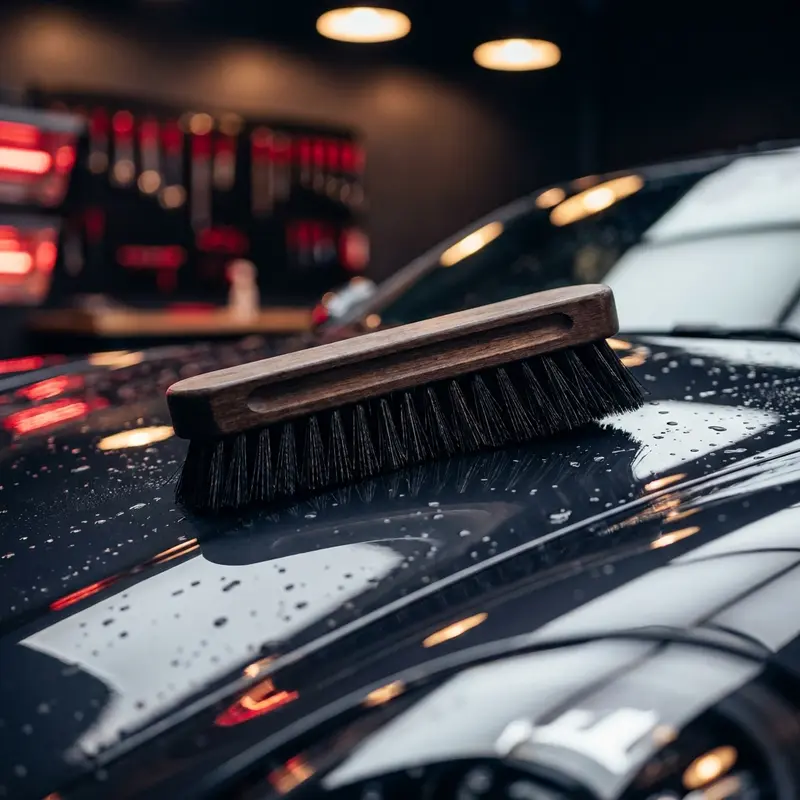 Brosse à poils durs – décrasse tapis, moquettes & moteur