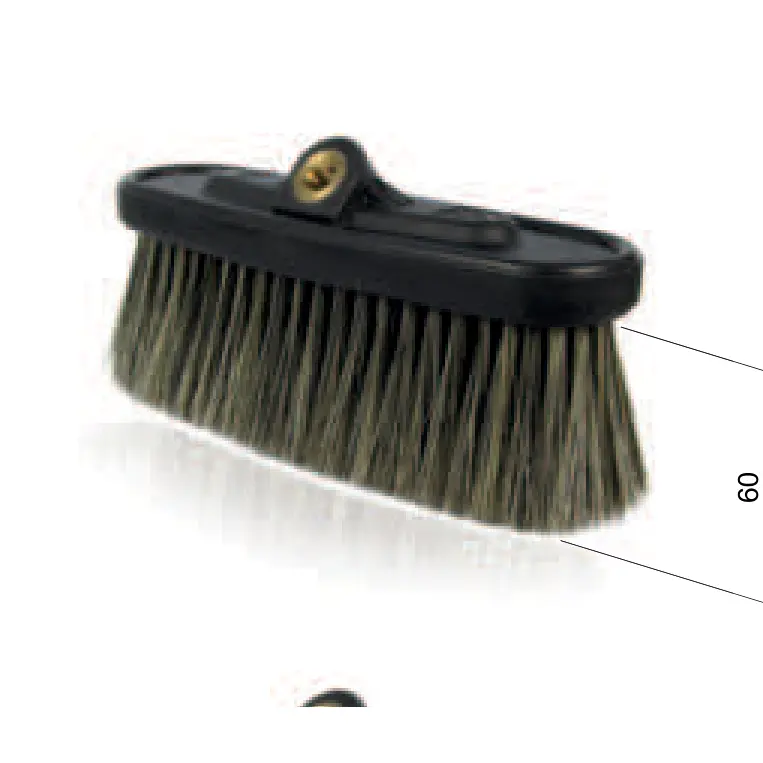 Brosse de lavage pour voiture avec poils synthétiques