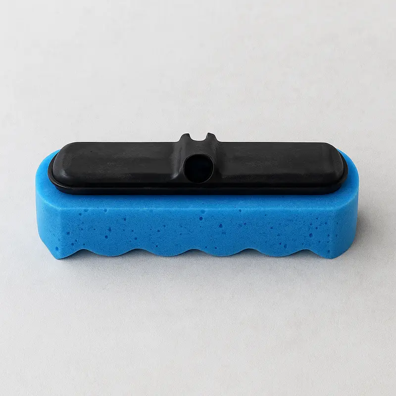 Brosse éponge pour manche télescopique – lavage doux carrosserie sans rayures