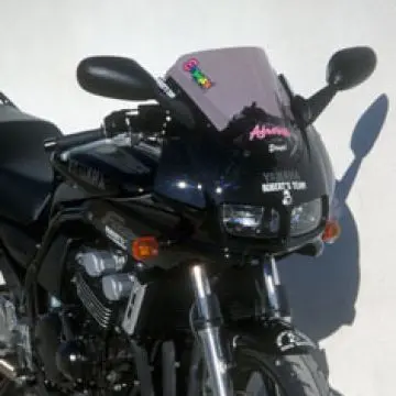 BULLE AEROMAX ERMAX  FZS600 FAZER NOIR FONCE