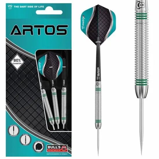 Bull's Artos AR1 Steeltip Dartpijlen 22g 80% - Nieuw Outlet
