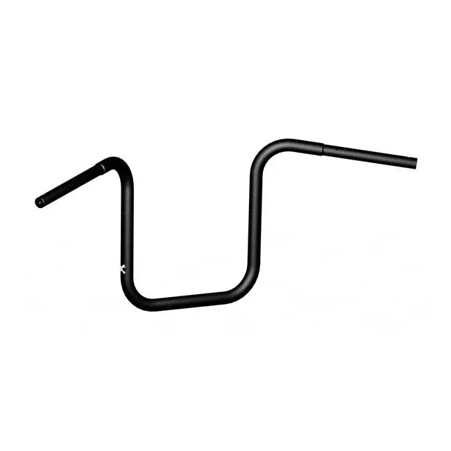 Burly 1" Ape Hanger 12" Noir CMX1100