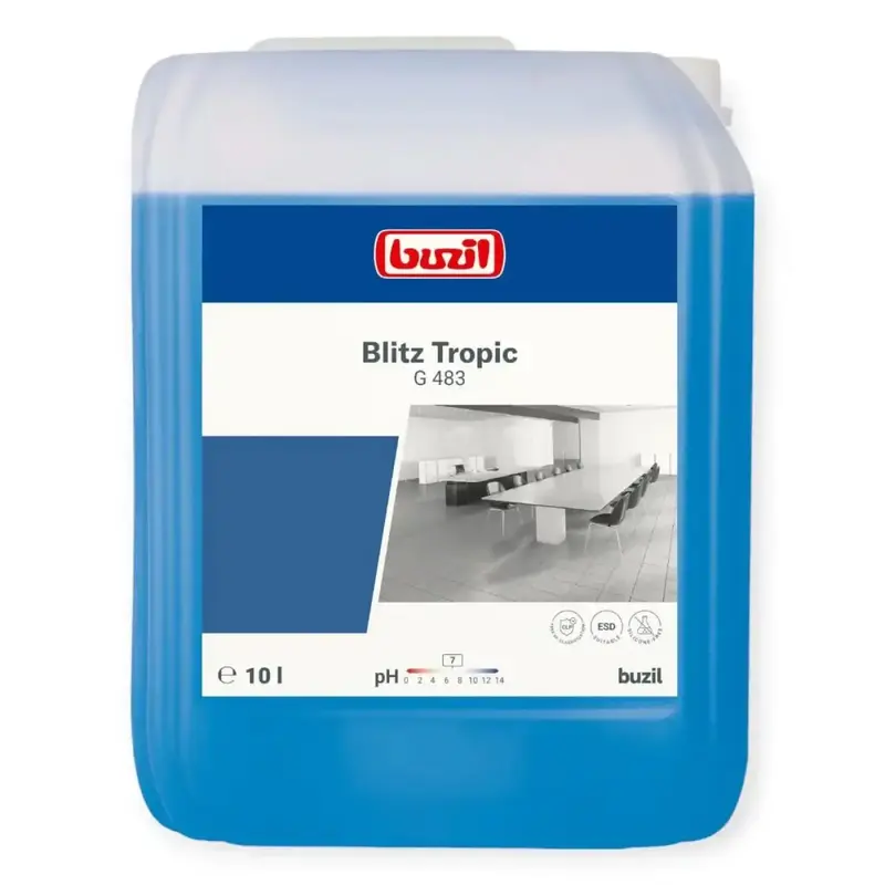 Buzil Blitz Tropic G483 Nettoyant alcoolisé parfum tropical 10l