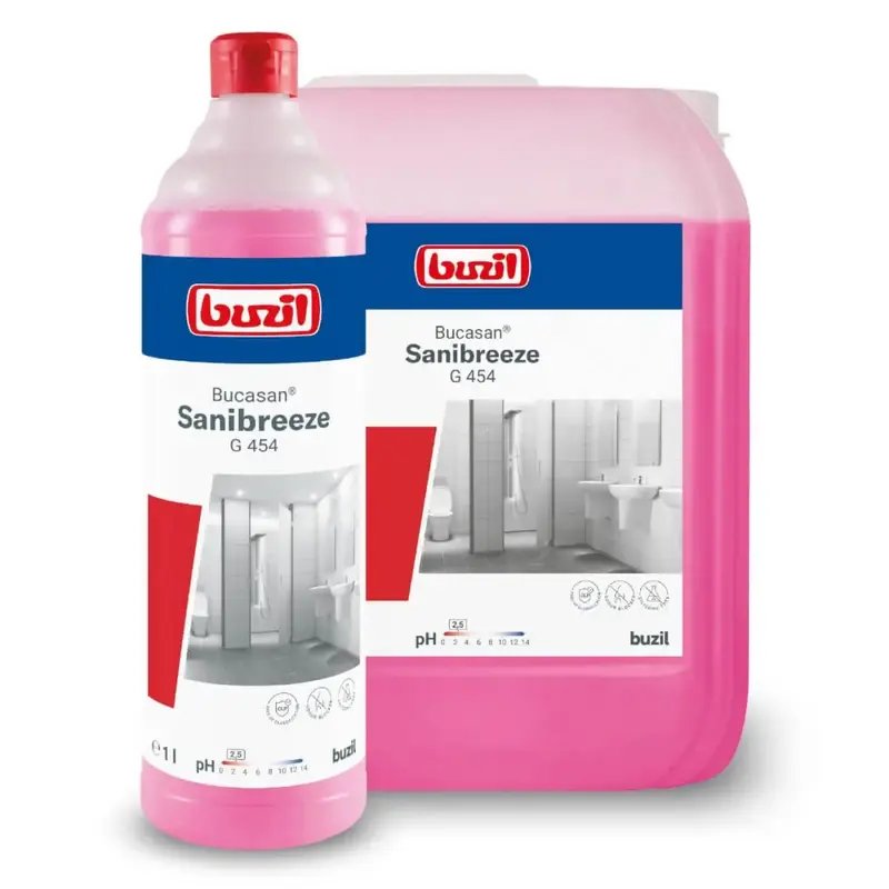 Buzil Bucasan Sanibreeze G454 Nettoyant sanitaire avec bloqueur d'odeurs 10l