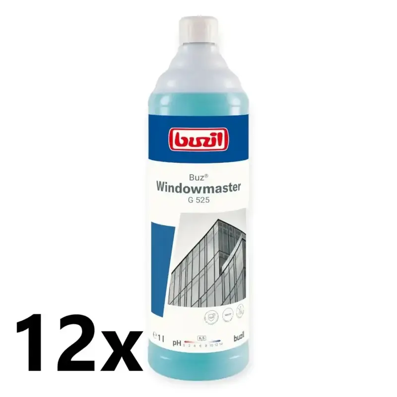 Buzil Buz Windowmaster G525 nettoyant vitres 1 l 12 pièces