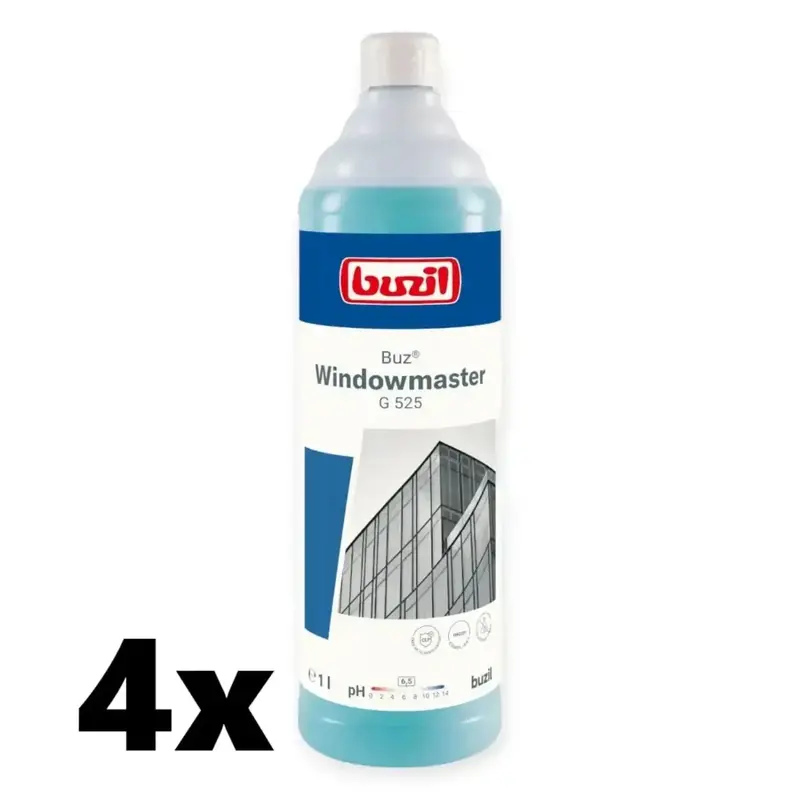 Buzil Buz Windowmaster G525 nettoyant vitres 1 l 4 pièces