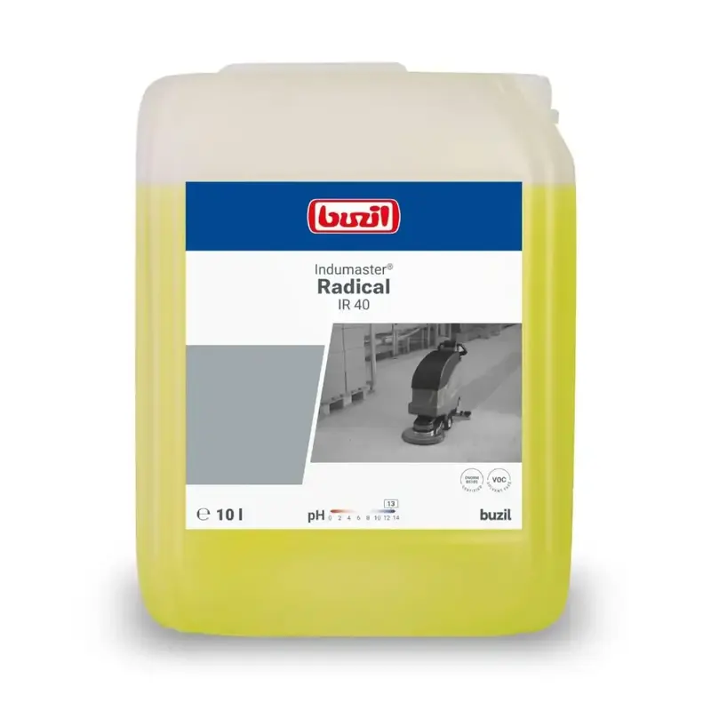 Buzil Indumaster Radical IR40 Nettoyant industriel alcalin 10l