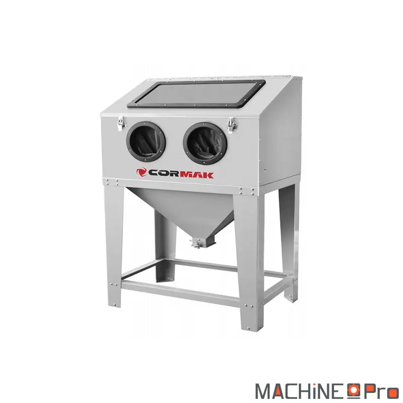 Cabine de sablage 220L CORMAK KDP220TOP avec aspiration DC23