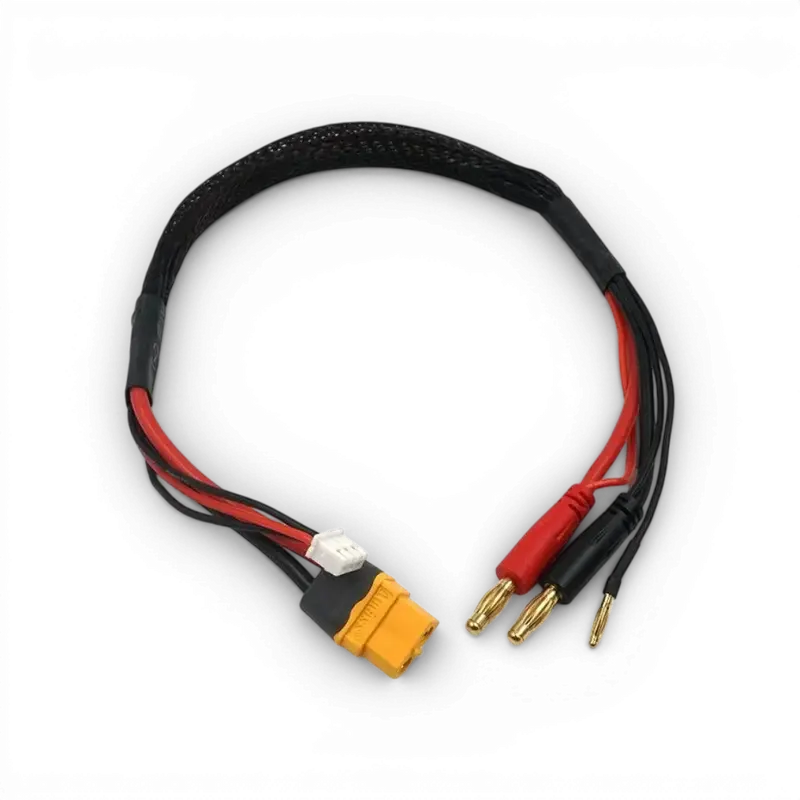 Cable 35cm XT60/PK 4mm pour chargeur