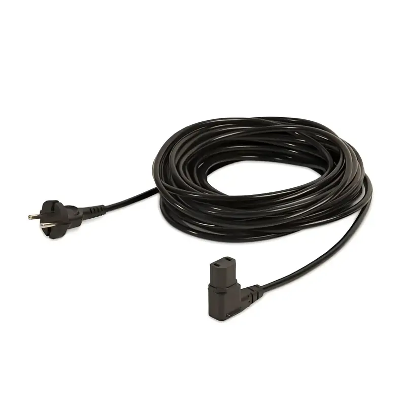 Câble d'alimentation avec prise d'angle 15 m