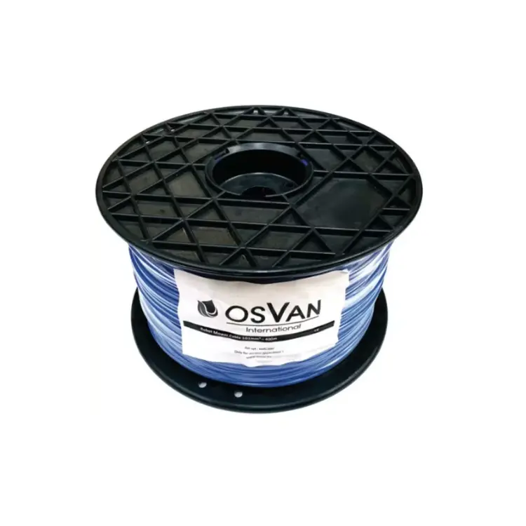 CABLE PERIMETRIQUE POUR ROBOT DE TONTE DOUBLE GAINE 500 METRES 1 MM2 RMC OSVAN