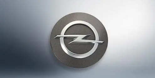 Cache-moyeu "Rond" en plastique coloré (couleur au choix) - Opel Adam