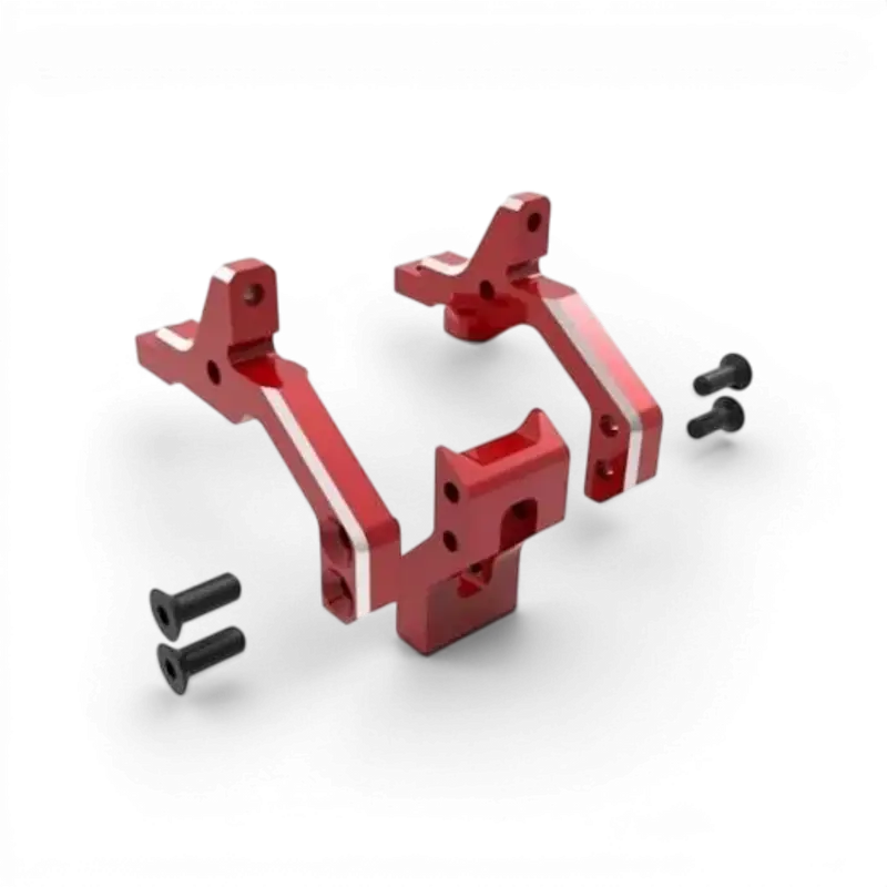 Cage avant aluminium pour conversion addiction YD2 Rouge