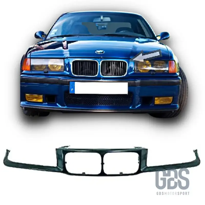 Calandre metalique avant BMW E36 Phase 1 de 1991 a 1996
