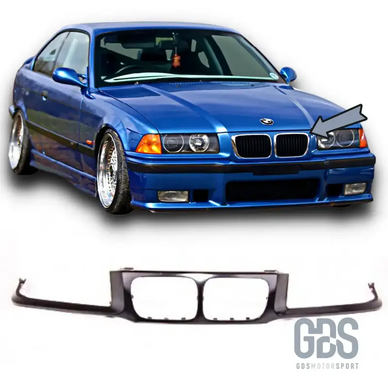 Calandre metalique avant BMW E36 Phase 2 de 1996 a 1999