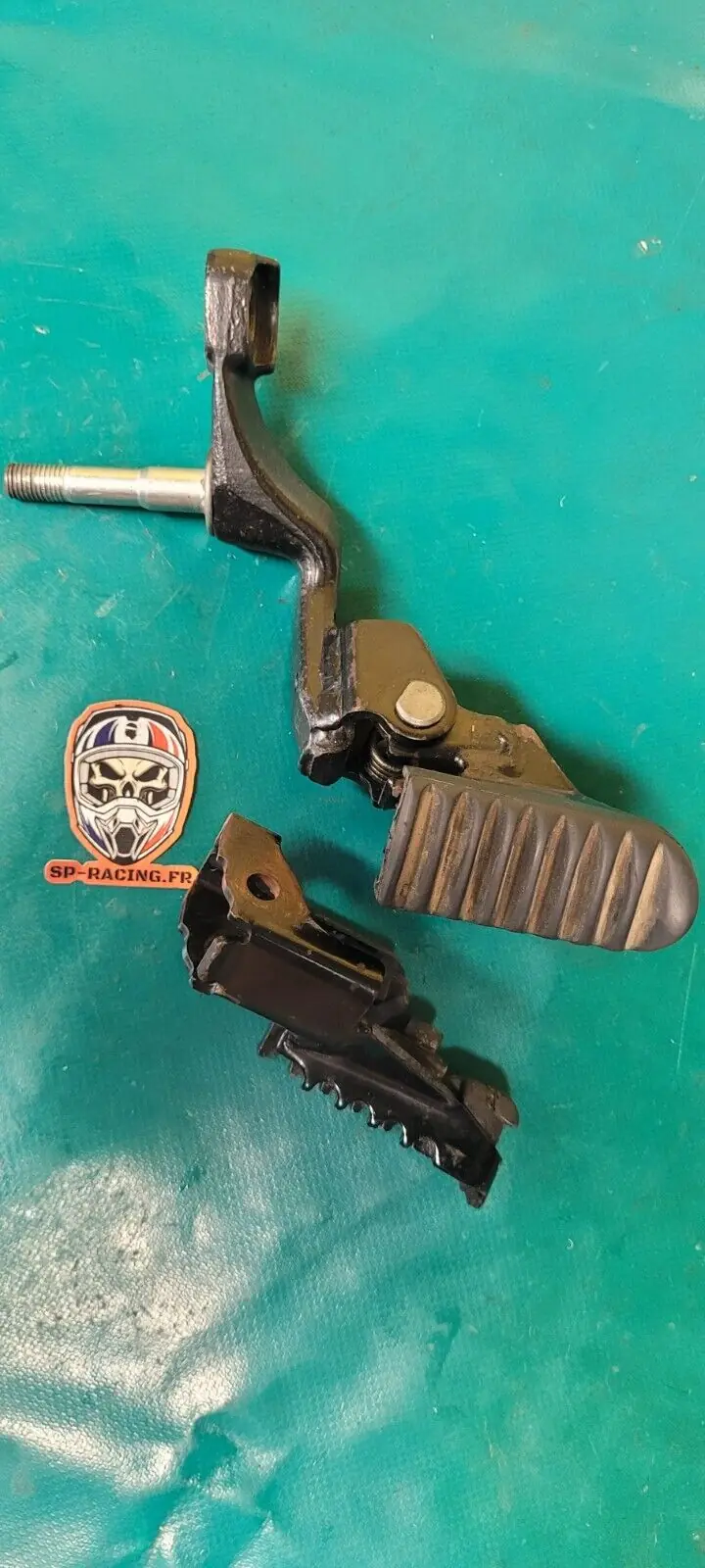 Cale Pieds Conducteur Honda 650 Dominator Rd02 (#24554 )
