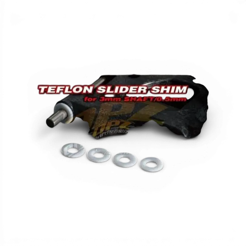 Cales 0.5mm teflon low friction pour axes 3mm