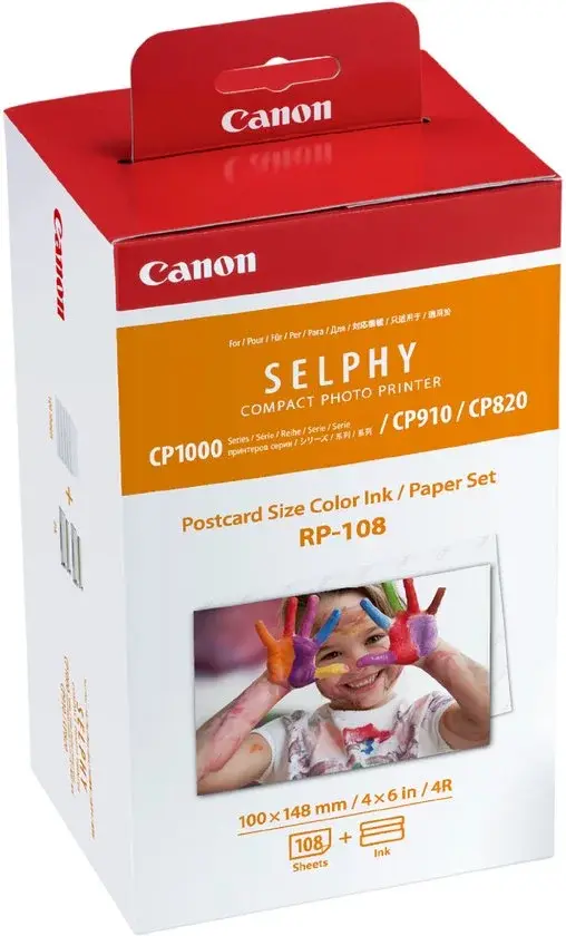 Canon RP-108 couleur avec 108 feuilles de papier