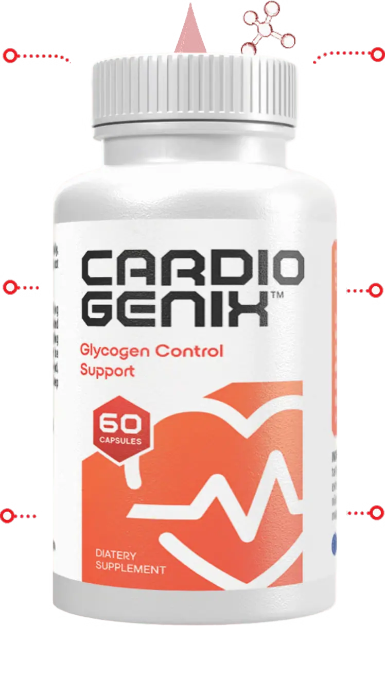 Cardio Genix Glycogen Control Support 60 Gélules - Nouveau Outlet