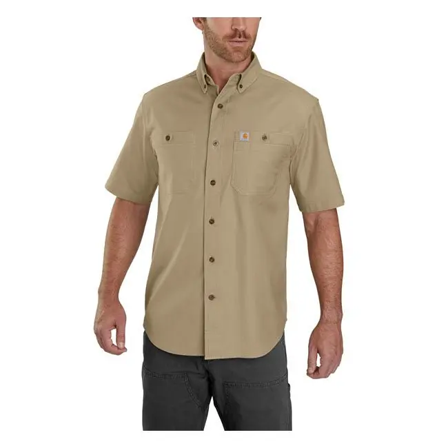 Carhartt Chemise de travail Kaki foncé