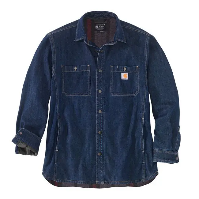 Carhartt Chemise en denim doublée de polaire Glacier