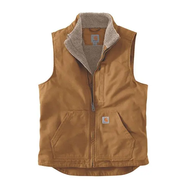 Carhartt Sherpa Lined Mock-Neck Vest (gilet à col roulé doublé en sherpa)