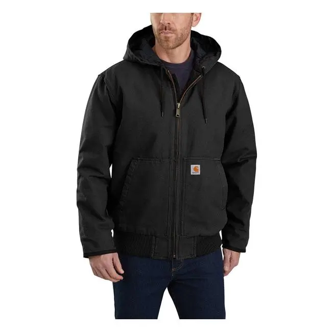 Carhartt Washed Duck Insulated Active Jacket (Veste active isolée en canard lavé)