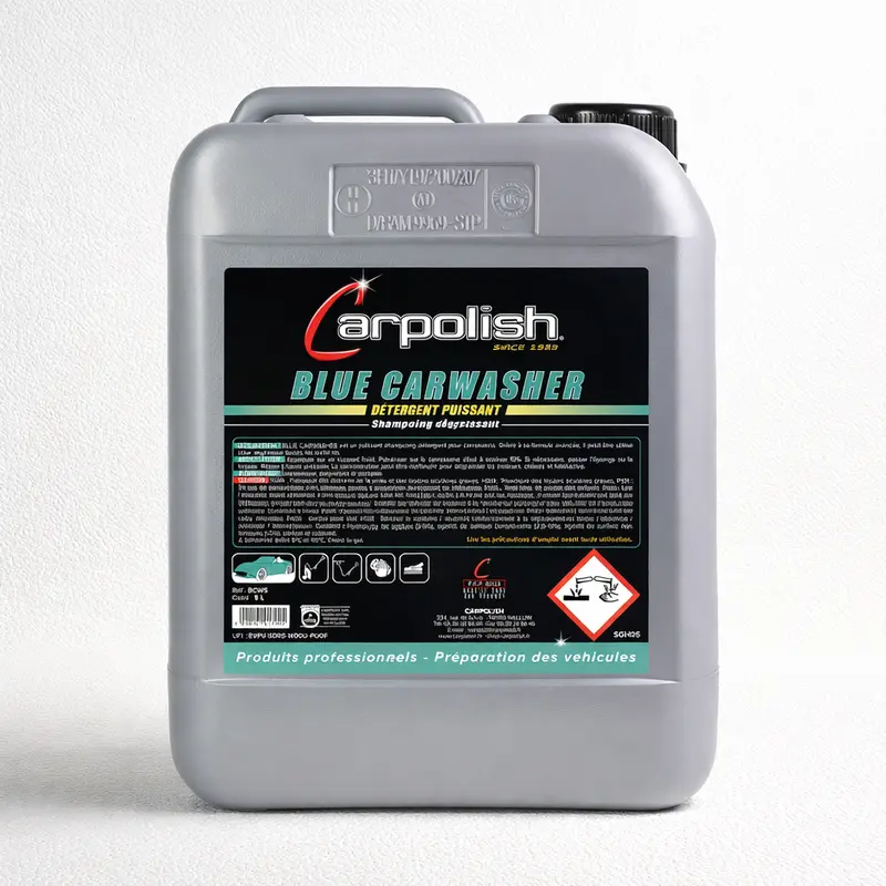 Carpolish Blue Car Washer – Shampoing détergent carrosserie concentré haute performance pro