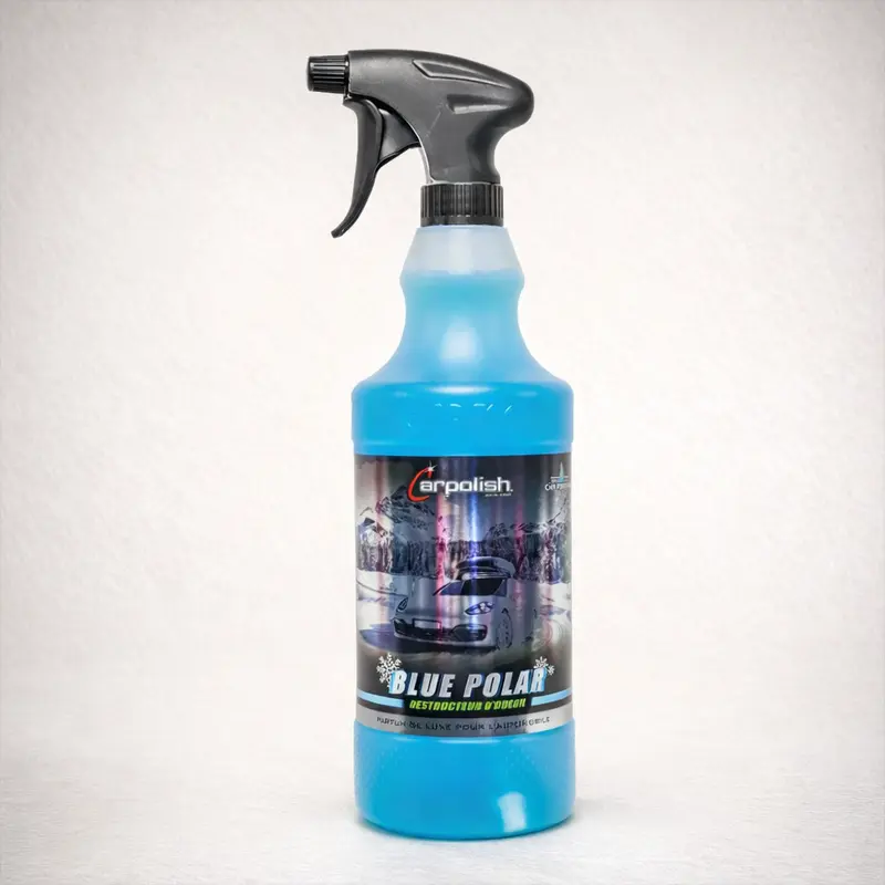 Carpolish Blue Polar – Destructeur d’odeur habitacle textile senteur polaire durable pro