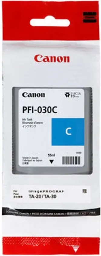 Cartouche d'encre cyan originale Canon 3490C001AA | Neuve