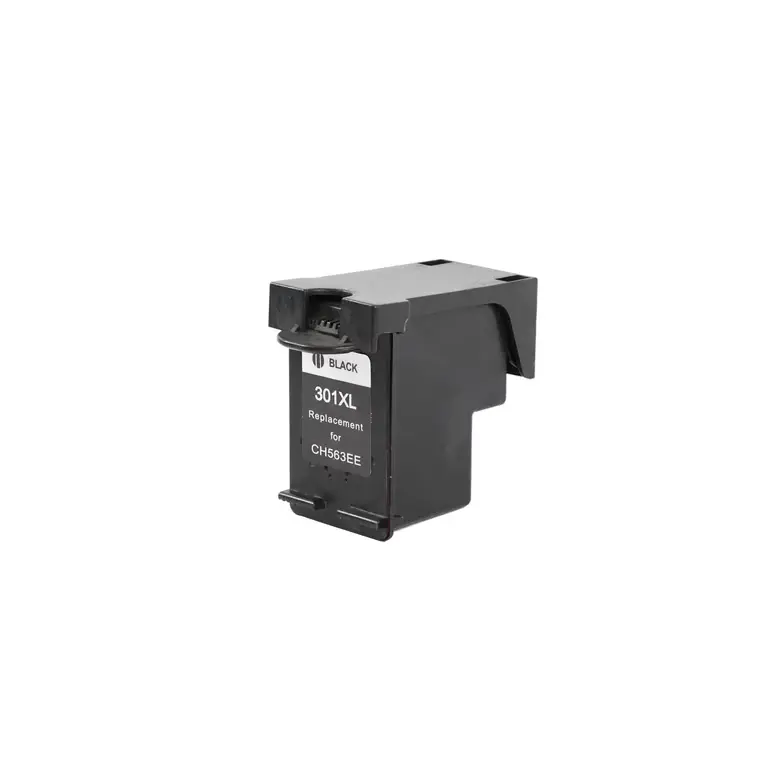 Cartouche d'encre noire compatible HP 301XL CH563EE - Neuf Outlet