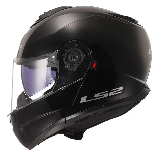 Casque de moto à visière tournante LS2 Strobe II