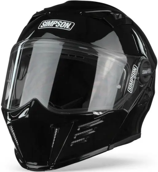 Casque de moto modulable Simpson Darksome