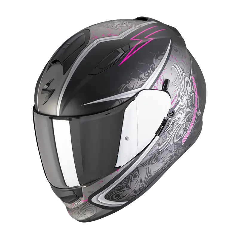 CASQUE EXO 491 RUN NOIR MAT ROSE