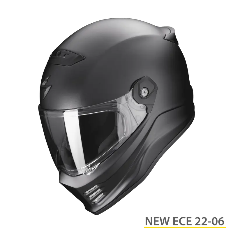 CASQUE INTEGRAL SCORPION COVERT FX  NOIR MAT