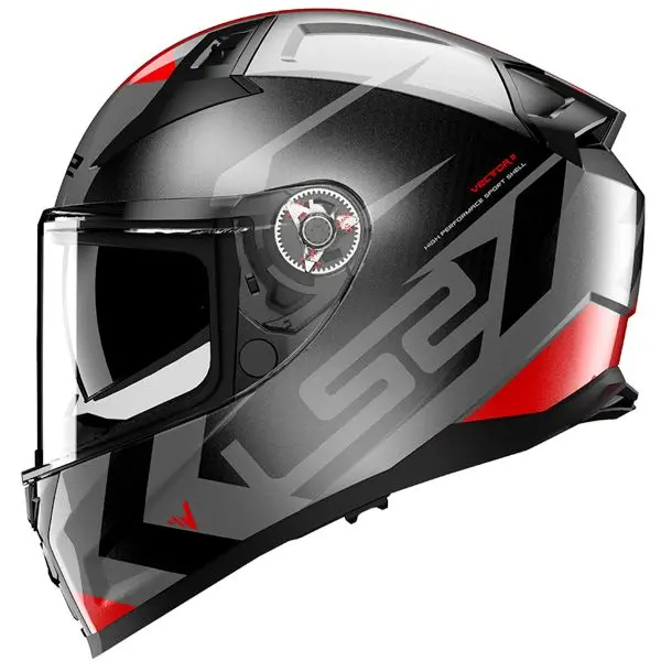 CASQUE LS2 FF811 VECTOR II SPLITTER MATT TITANIUM