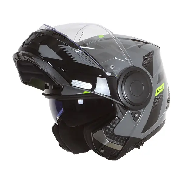 CASQUE LS2 FF902 SCOPE MAX NARDO GRIS JAUNE FLUO