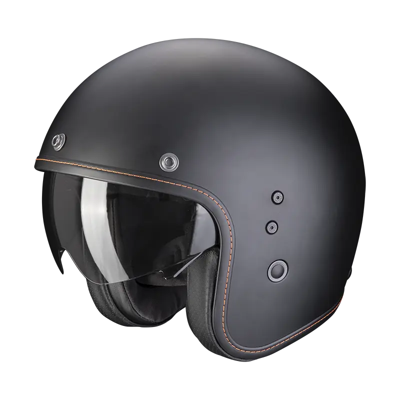 CASQUE SCORPION BELFAST EVO SOLID NOIR MAT