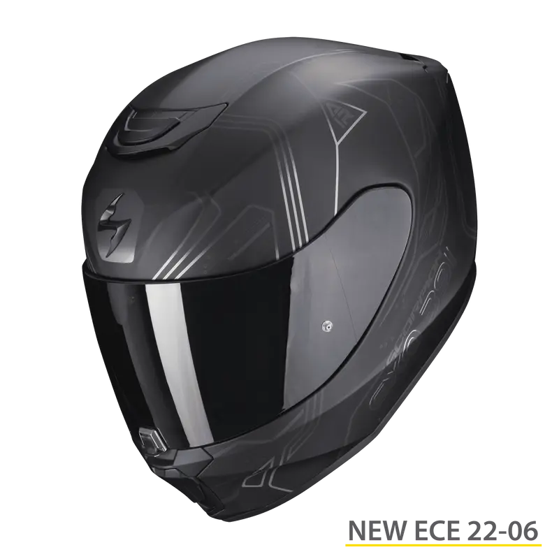 CASQUE SCORPION EXO-391 SPADA NOIR MAT CAMELEON