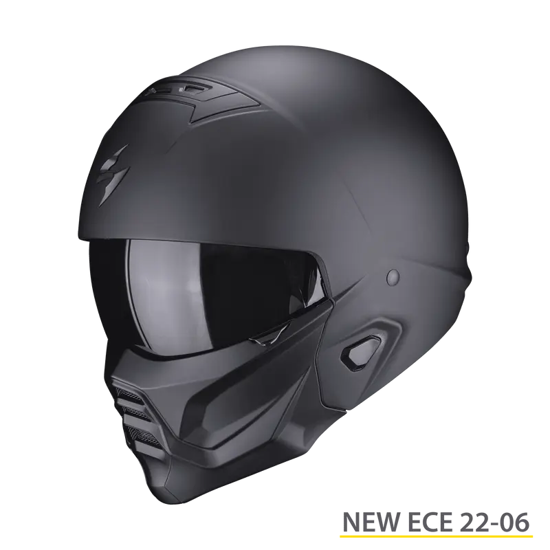 CASQUE SCORPION EXO COMBAT II NOIR MAT