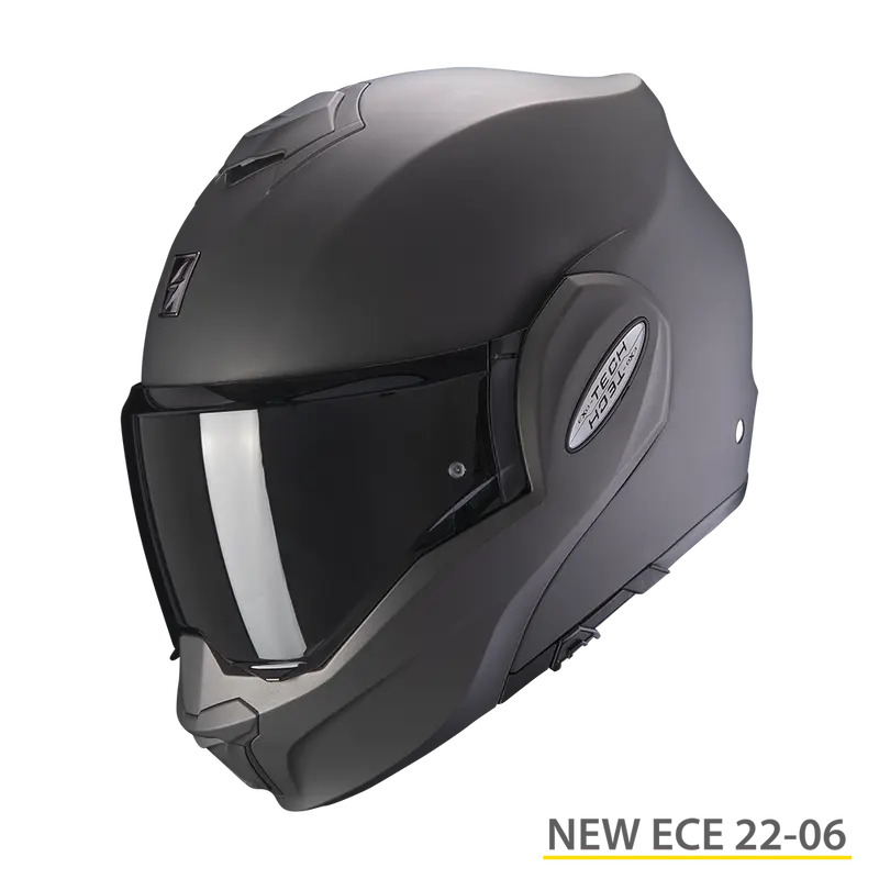 CASQUE SCORPION EXO TECH EVO SOLID ANTHRACITE MAT