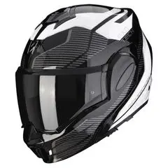 CASQUE SCORPIONS EXO-TECH EVO ANIMO NOIR BLANC