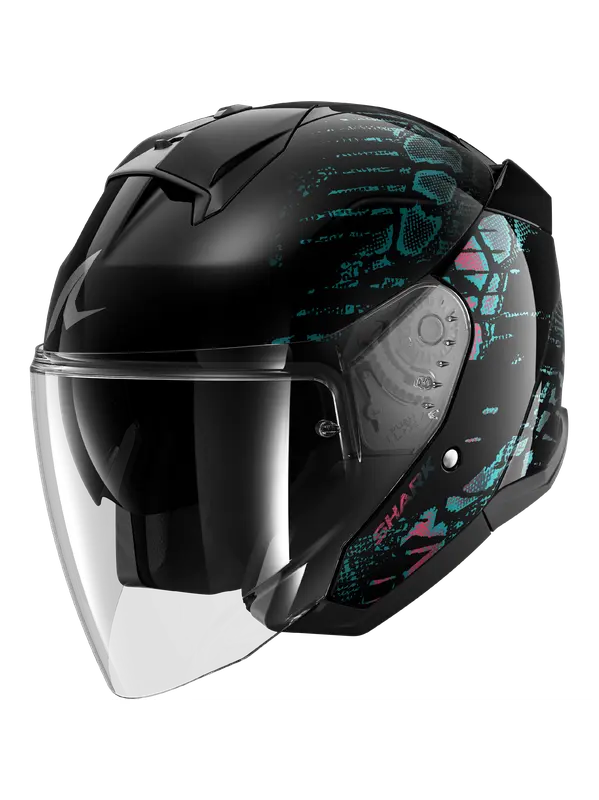 CASQUE SHARK SKWAL JET REPTAIA
