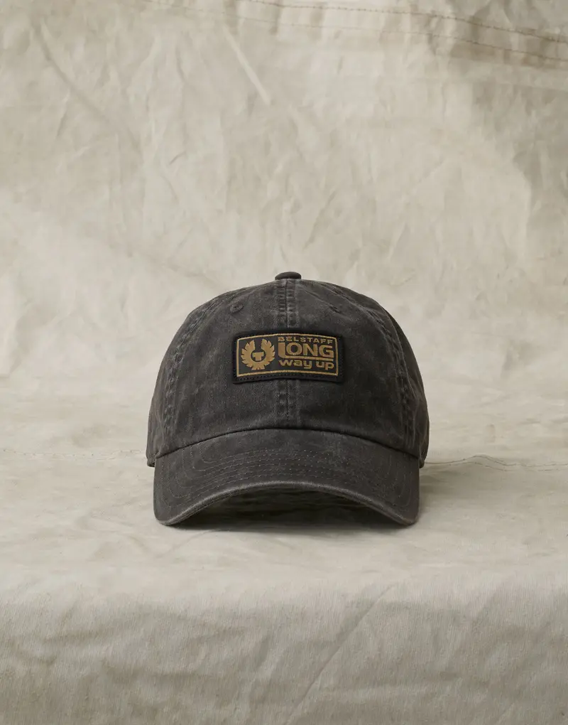 CASQUETTE DE BASEBALL BELSTAFF LONG WAY UP NOIR