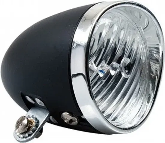 Catch-it Koplamp Nostalgie LED Zwart - Nieuw Outlet